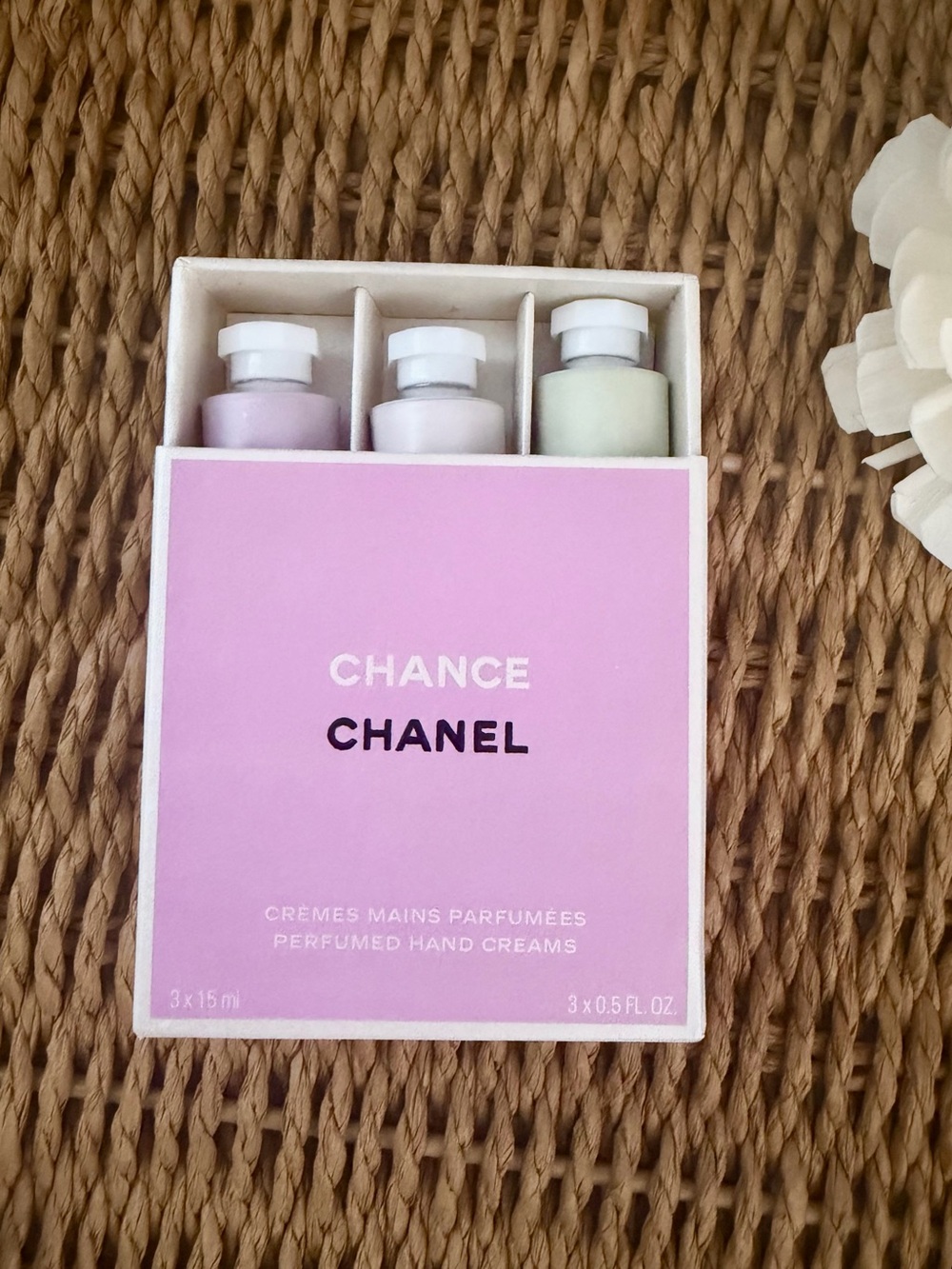 CHANEL Chance Perfumed Hand Cream Set - Pink and Pastel Trio